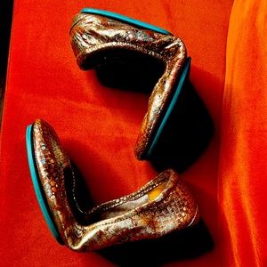 Wild Copper Tieks Size 10